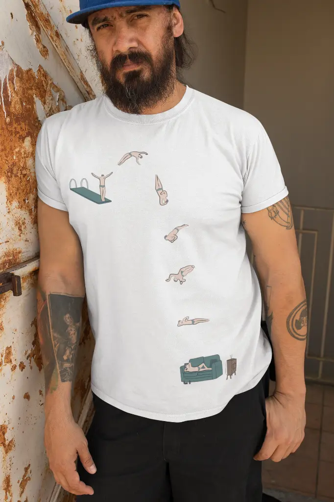 t-shirt-mockup-featuring-a-bearded-man-leaning-against-a-rusty-wall-32841.webp