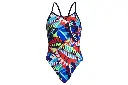 Funkita - Single Strap One Piece (Girl's)- Face Palm