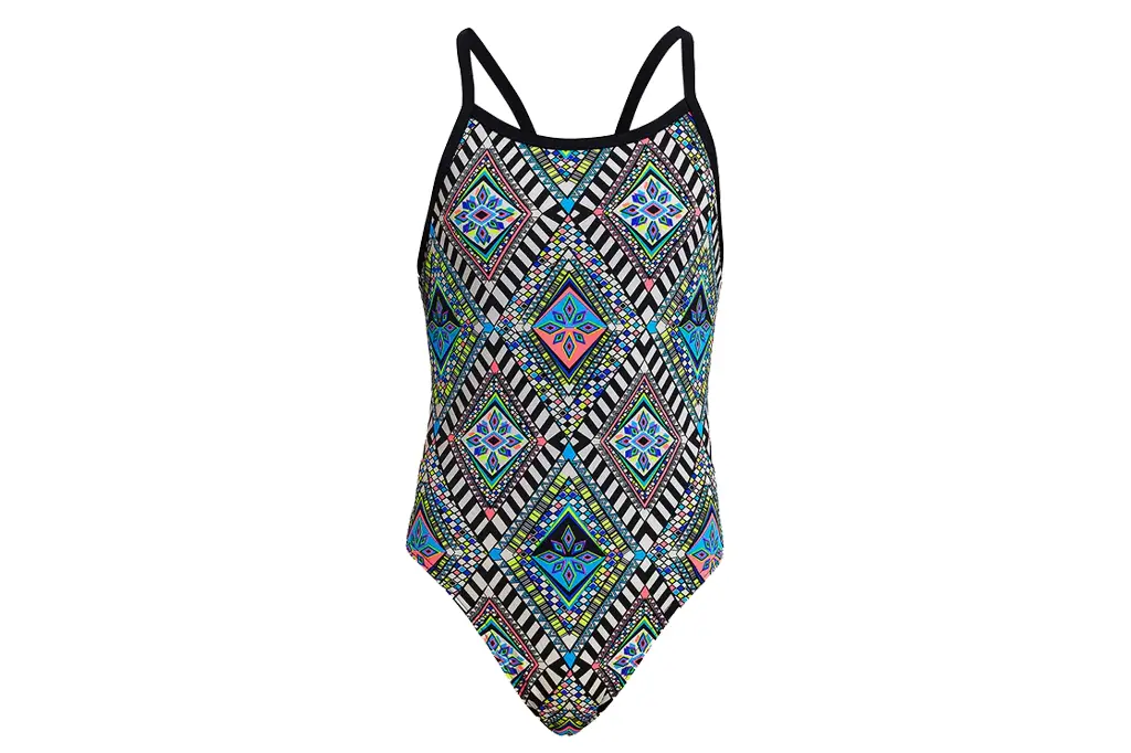 Funkita - Single Strap One Piece (Girl's)- Weave Please