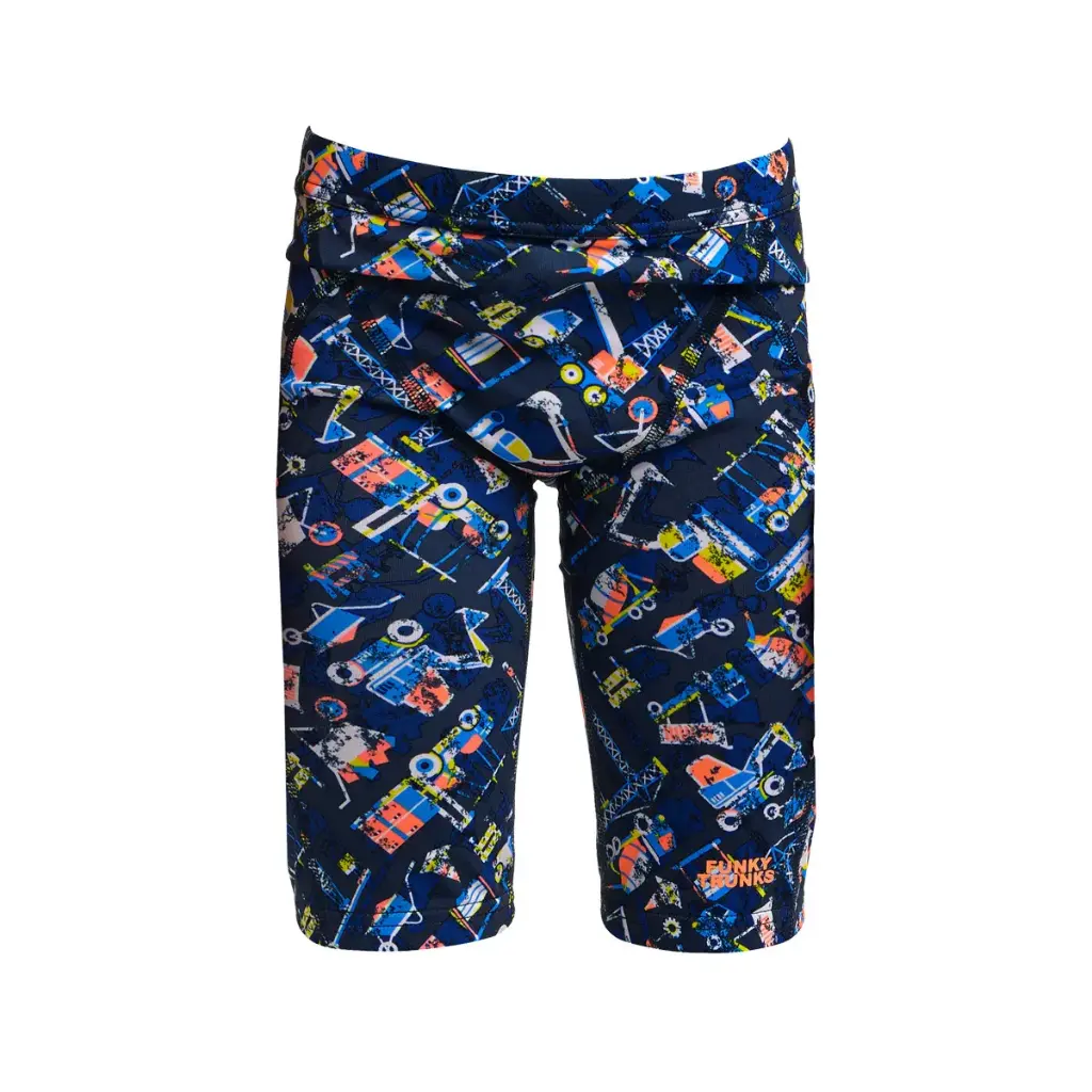Funky Trunks - Miniman Jammers (Toddler Boy's) - Can We Build It?
