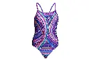 Funkita - Diamond Back One Piece (Girl's) - 	Fantasy Flight