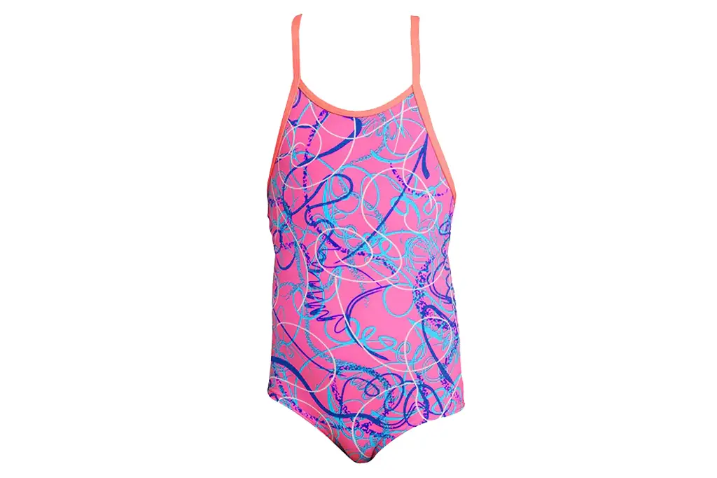 Funkita - Printed One Piece (Toddler Girl's) - Quick Flick