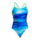 Funkita - Diamond Back One Piece (Ladies) -Sea Breeze