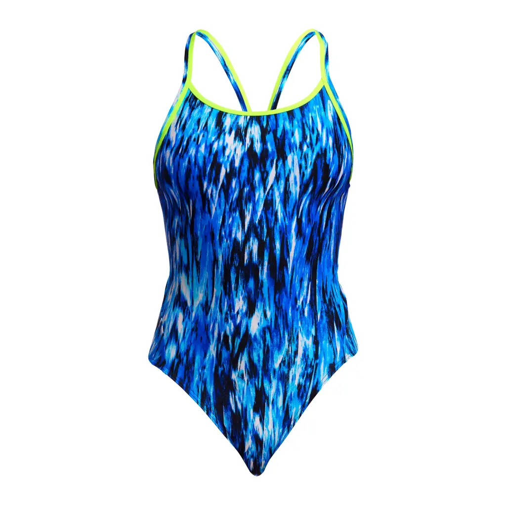 Funkita - Diamond Back One Piece (Ladies) - Wing Streak