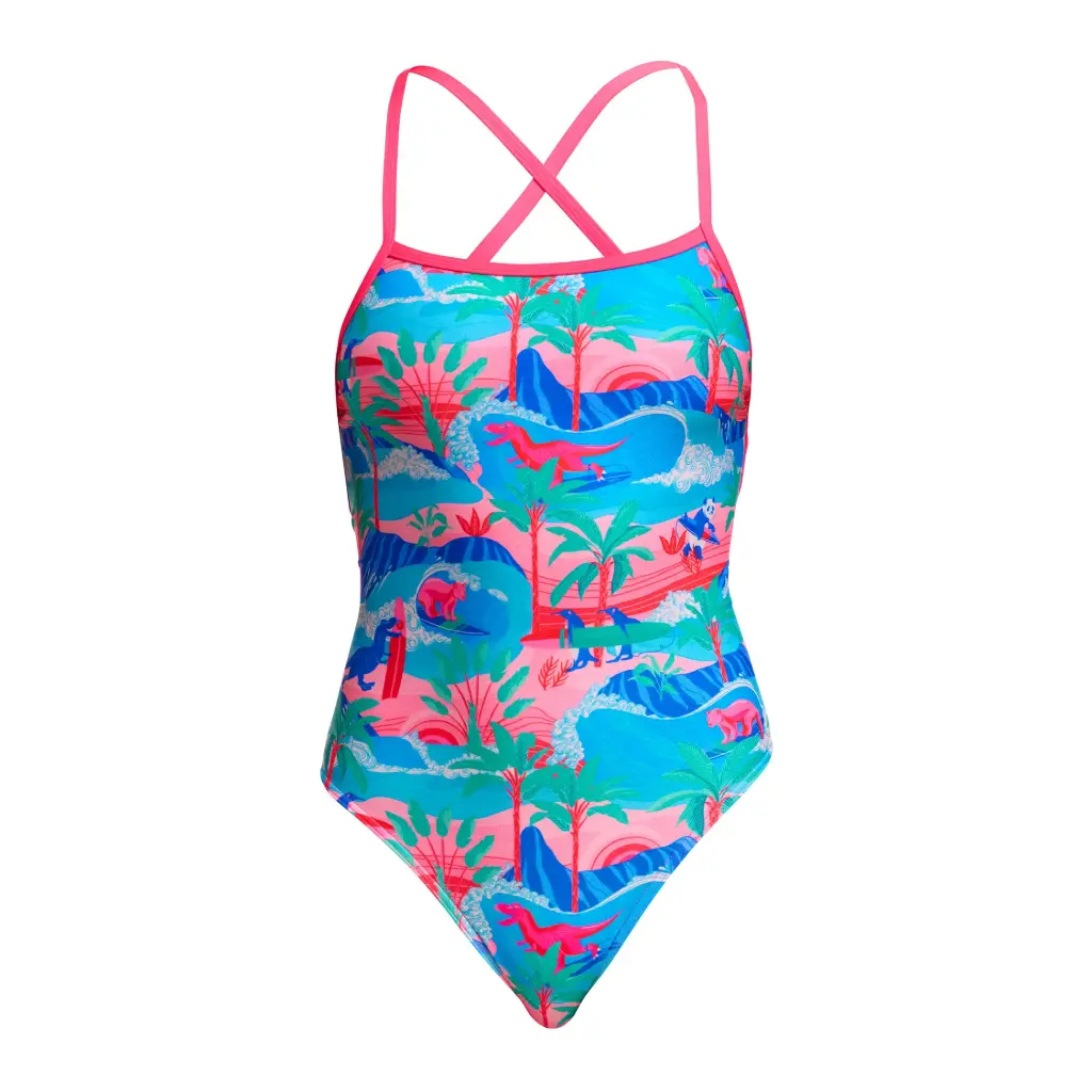 Funkita - Strapped In One Piece (Ladies) - 	Dudette