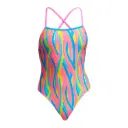 Funkita - Strapped In One Piece (Ladies) - Swirly Straws