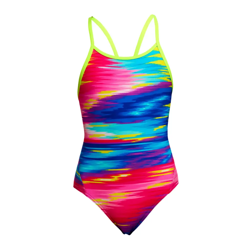 Funkita - Diamond Back One Piece (Girl's) - Lost Ocean