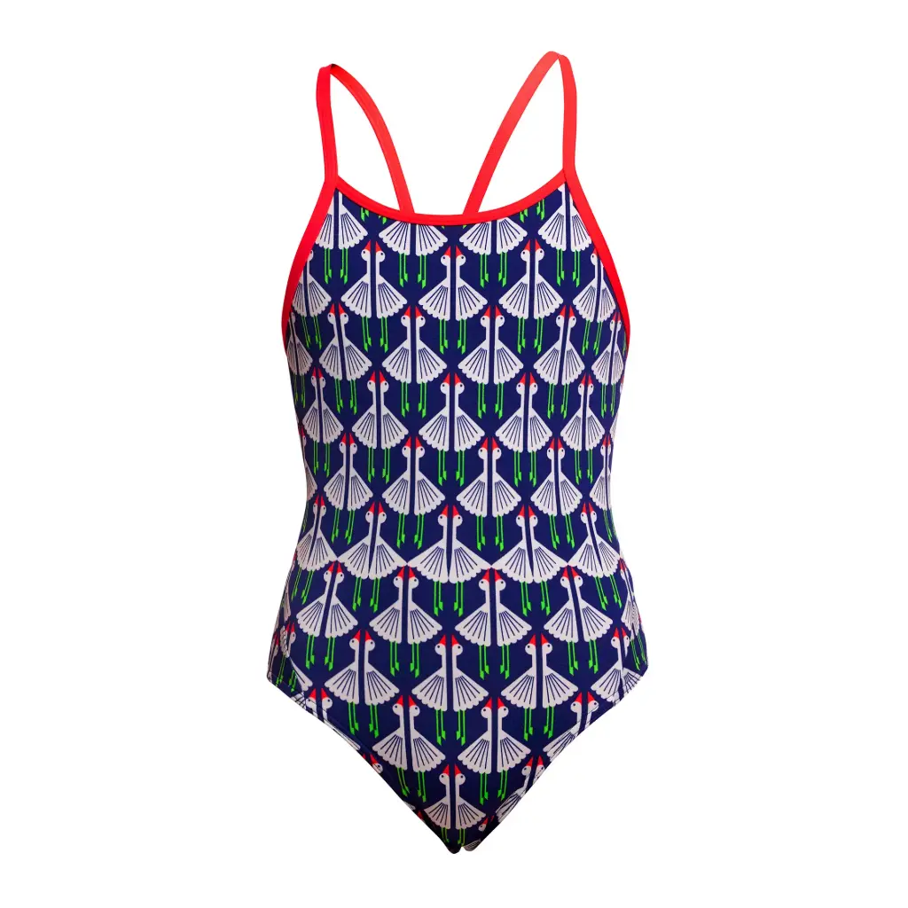 Funkita - Diamond Back One Piece (Girl's) - Sitting Duck