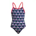 Funkita - Diamond Back One Piece (Girl's) - Sitting Duck