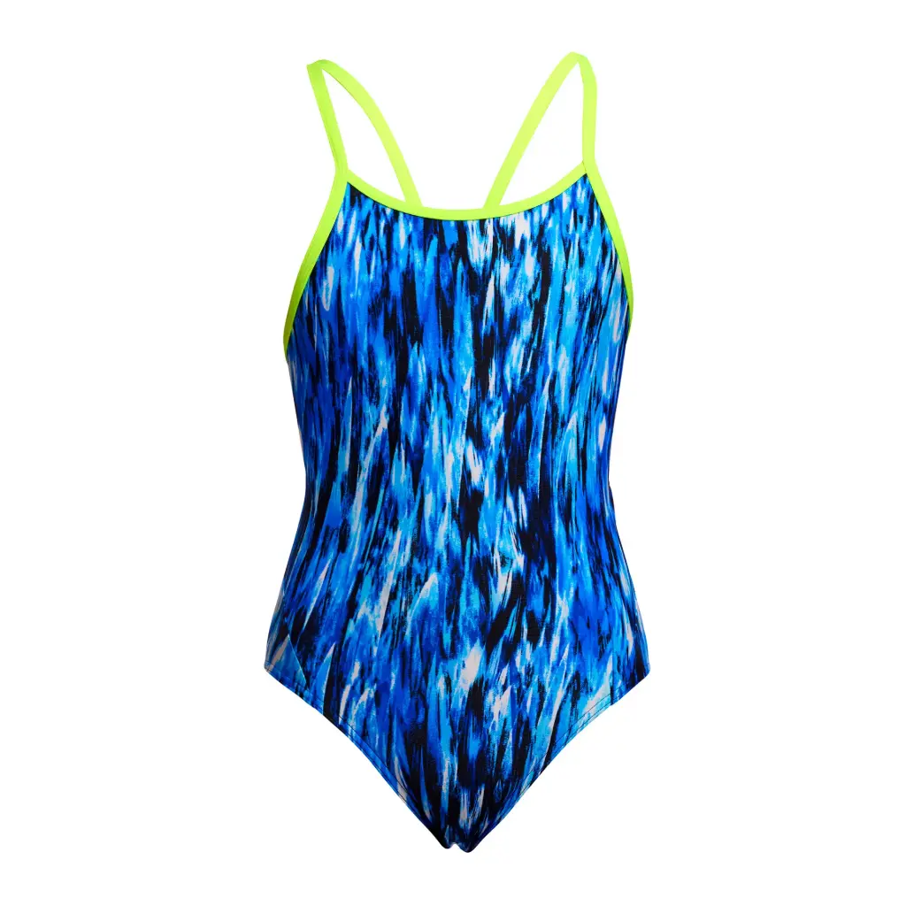 Funkita - Diamond Back One Piece (Girl's) - Wing Streak