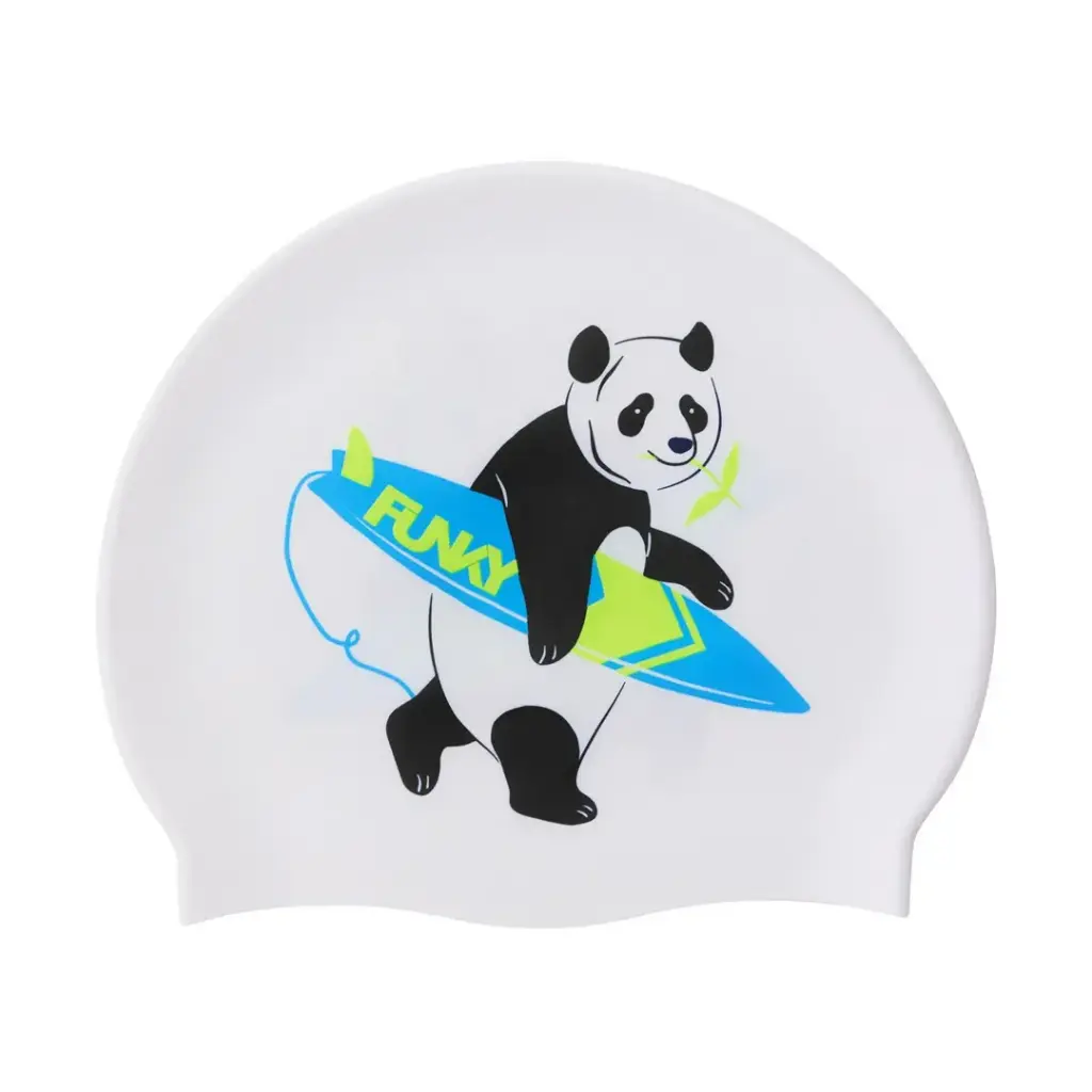 Funky - Silicone Swimming Cap - Duuude