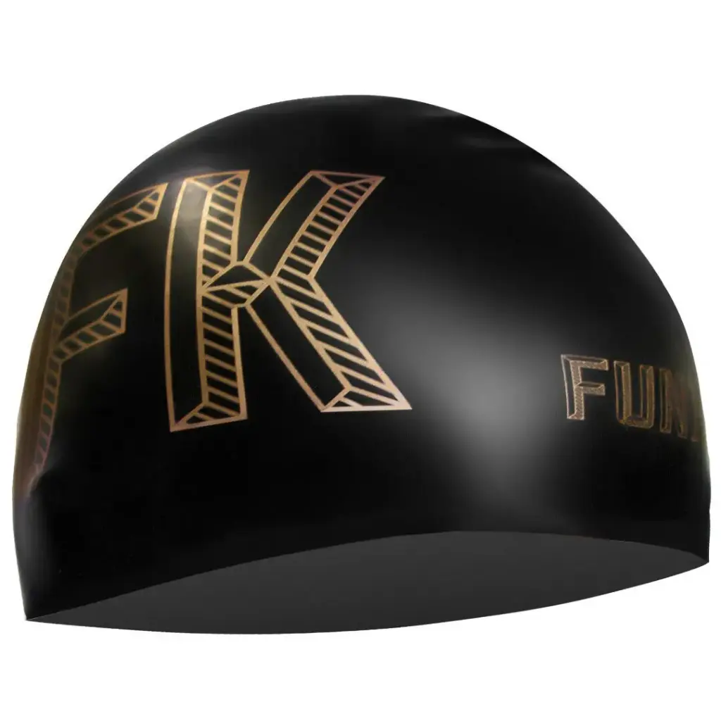 Funkita - Seamless Silicone Swimming Cap (Accessories)- Stencilled 