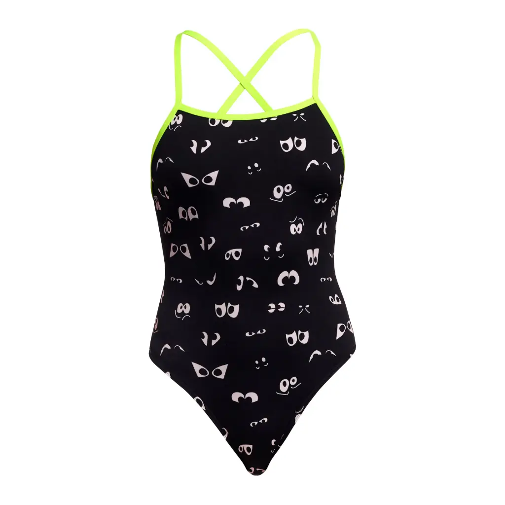 Funkita -  Tie Me Tight One Piece (Ladies) - Eye Spy