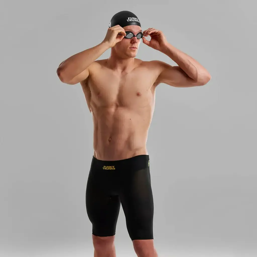 Funky Trunks - Apex Viper Jammers (Men's) - Black Attack