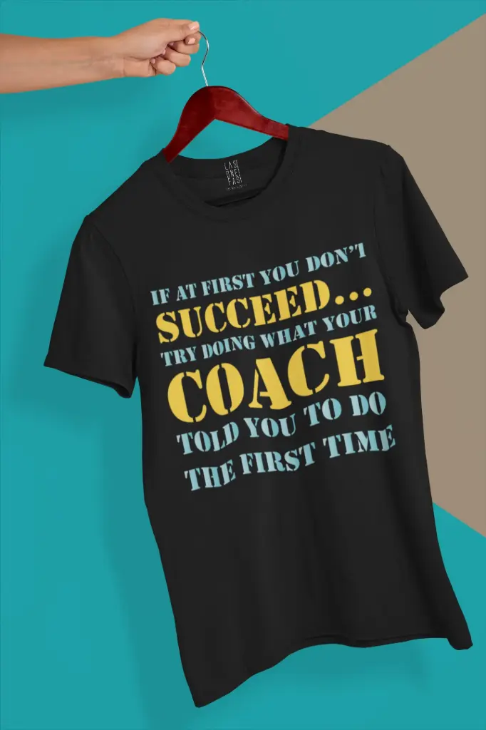 LastOneFast – Coach Is Right Swimmer T-Shirt