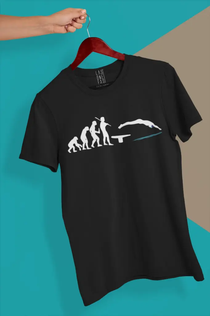 LastOneFast – Swimming Evolution T-Shirt
