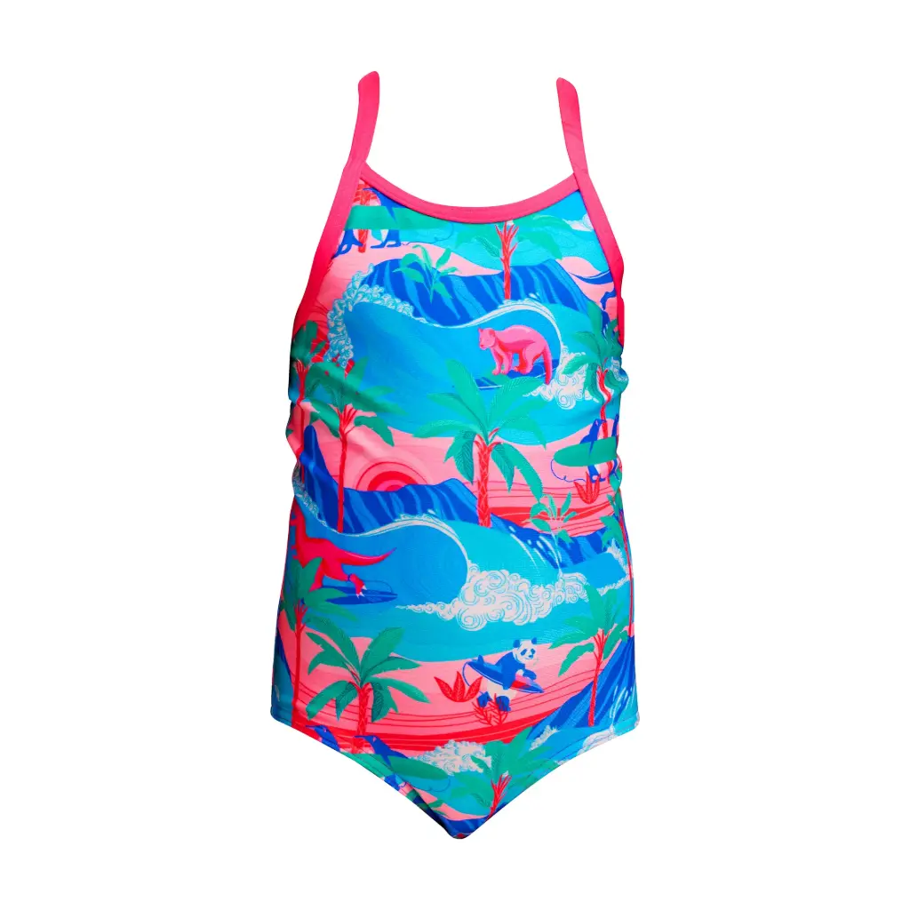 Funkita - Printed One Piece (Toddler Girl's) - Dudette