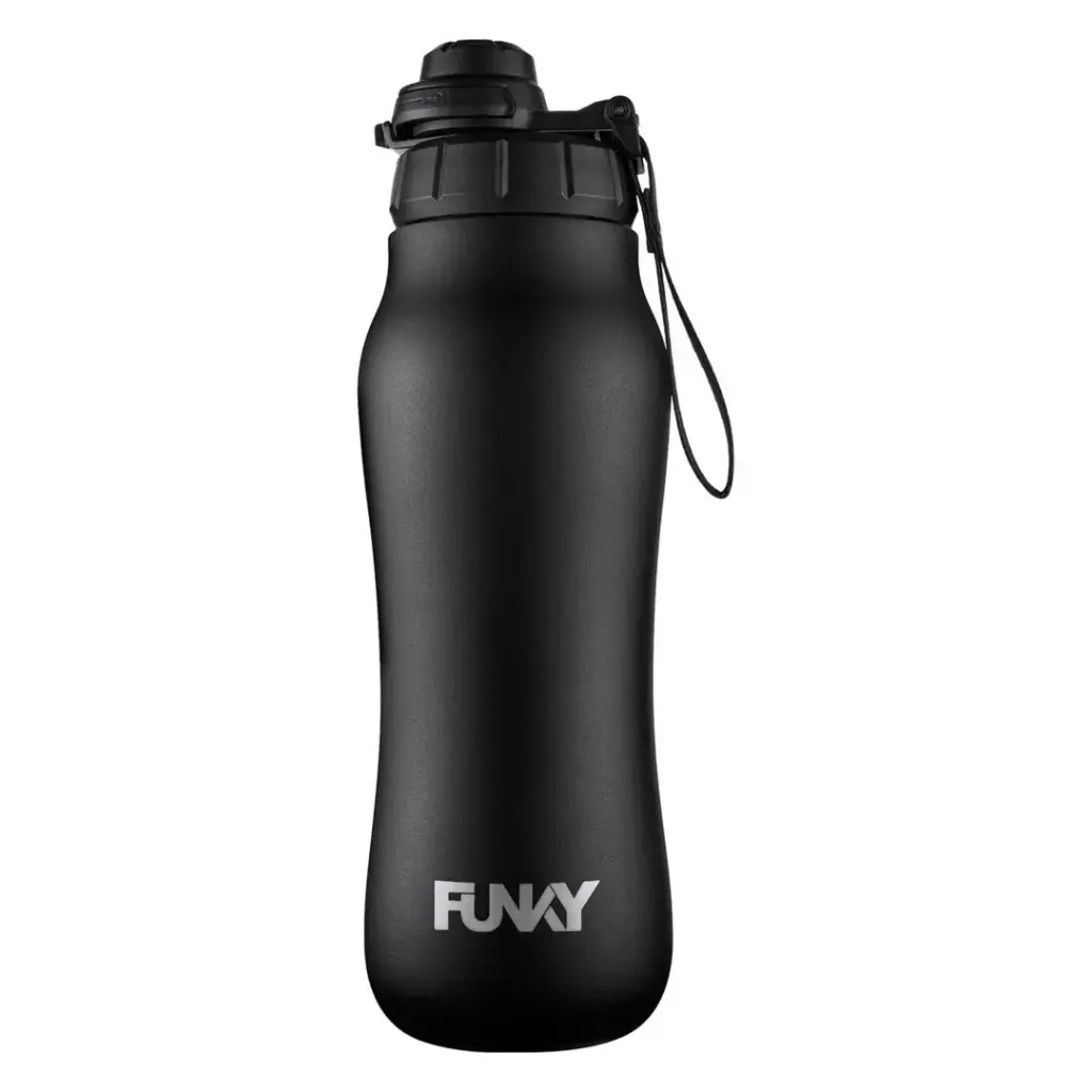 Funky - Clean Stream Water Bottle - Still Black