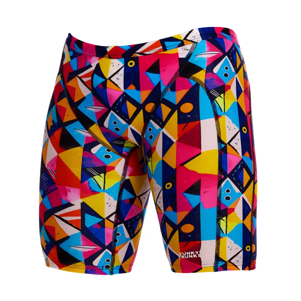 Funky Trunks - Training Jammers (Boy's) - Broken Blox