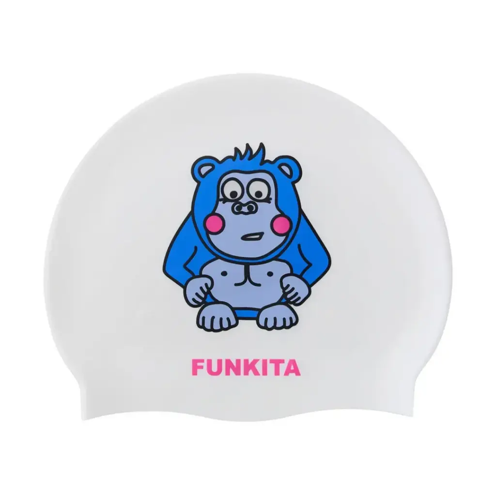 Funkita - Silicone Swimming Cap – Purple Back