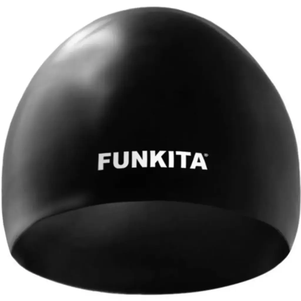 Funkita - Dome Racing Swimming Cap – Still Black