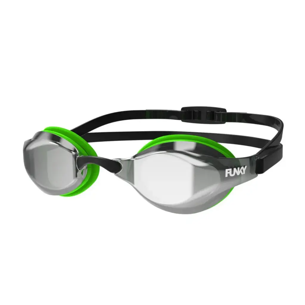 Funky - XT Machine Mirror Goggles – Green Team