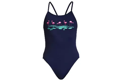 [FS16G7122010] Funkita - Single Strap One Piece (Girl's)- Flood Plain