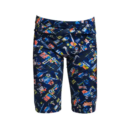 Funky Trunks - Miniman Jammers (Toddler Boy's) - Can We Build It?
