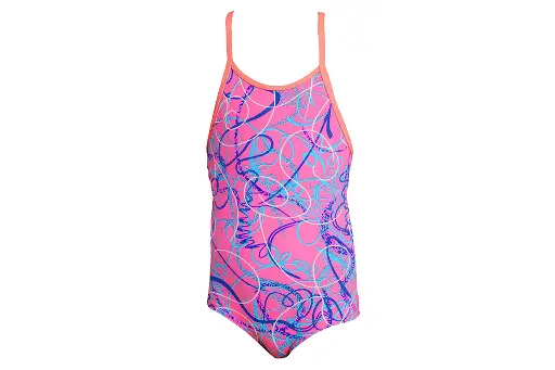 Funkita - Printed One Piece (Toddler Girl's) - Quick Flick
