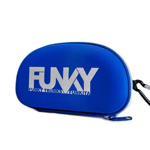 [FYG019N0259400] Funky - Case Closed Goggle Case (Accessories) - Zinc'd