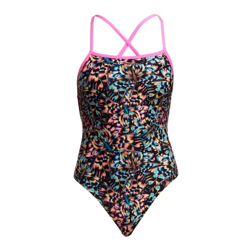 [FKS034L7214910] Funkita - Strapped In One Piece (Ladies) - Copper Cluster