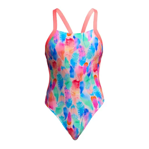 Funkita - Brace Free One Piece (Ladies) - Tickle Pink