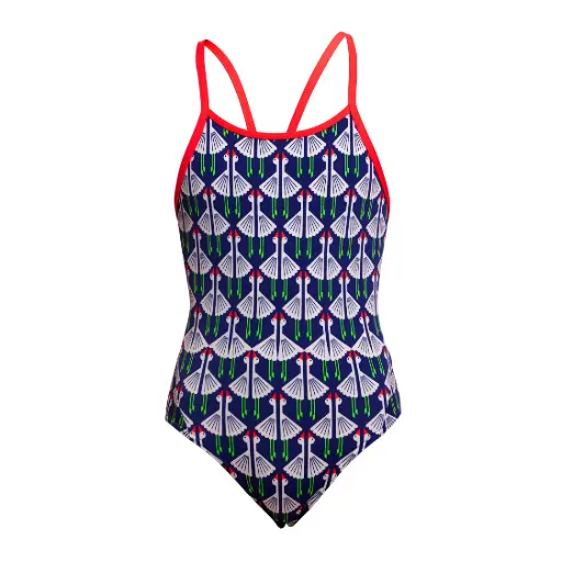 Funkita - Diamond Back One Piece (Girl's) - Sitting Duck