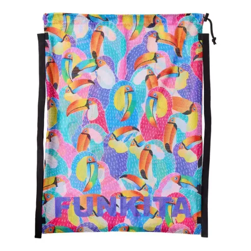 [FKG010A7219700] Funkita - Mesh Gear Bag (Accessories) - Tou By Tou 