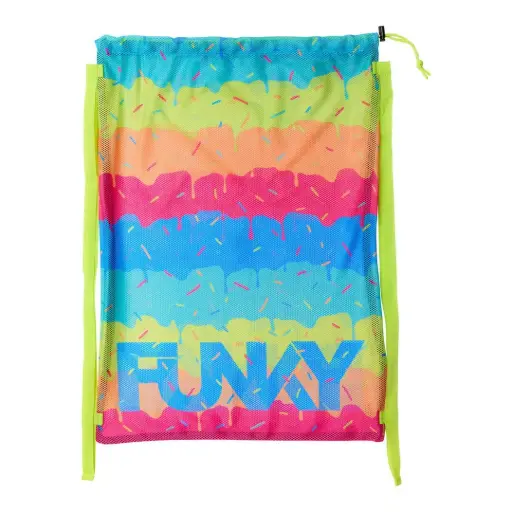 [FYG010N72196] Funky - Mesh Gear Bag (Accessories) - Melting Mayhem 