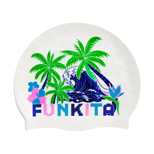 [FS997197600] Funkita - Silicone Swimming Cap - Ukule Babe