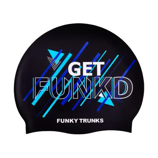 [FT997226100] Funky Trunks - Silicone Swimming Cap - Funkd