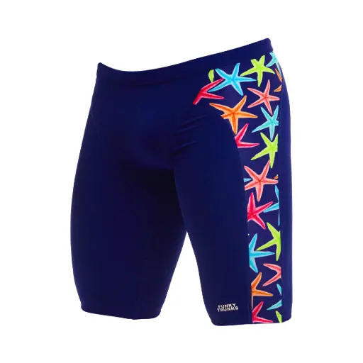[FTS003M7221830] Funky Trunks - Training Jammer (Men's) - Starry Night