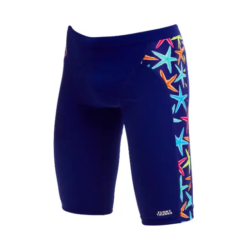 [FTS003B7221822] Funky Trunks - Training Jammers (Boy's) - Starry Night