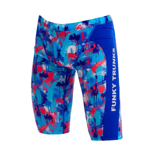 [FTS003B7225222] Funky Trunks - Training Jammers (Boy's) - Messy Messy Messy