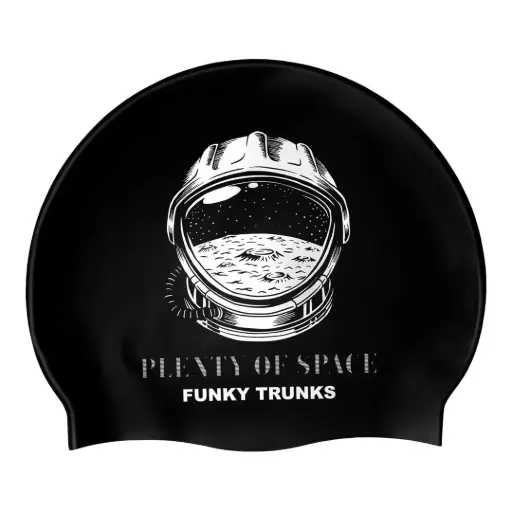 [FT997233600] Funky Trunks - Silicone Swimming Cap - Arti Mess
