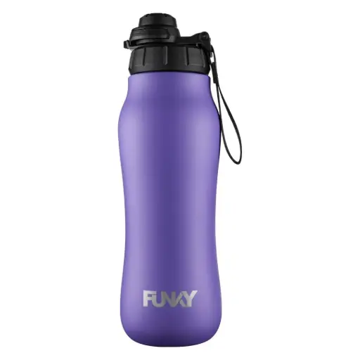 [FYG024N0107900] Funky - Clean Stream Water Bottle - Still Purple