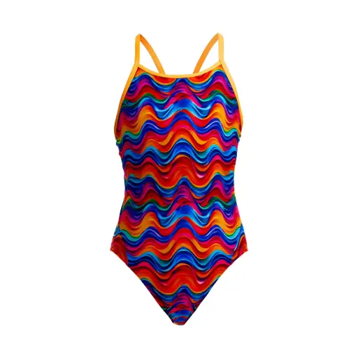 Funkita -  Diamond Back One Piece (Girl's) - Plastic Fantastic