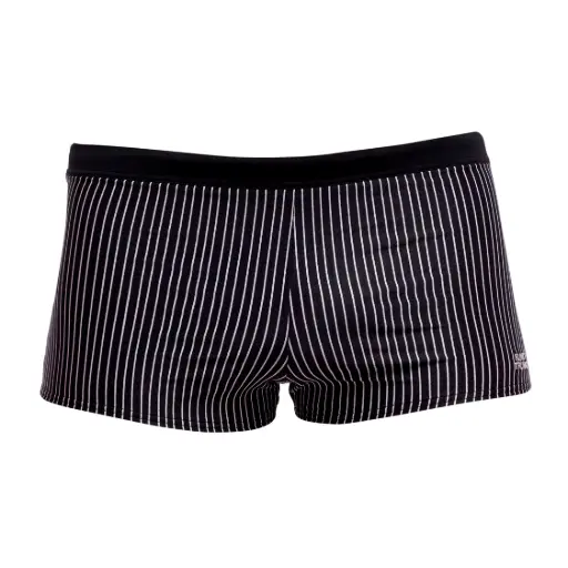 Funky Trunks - Square Trunks (Men's) - Pin Stripe