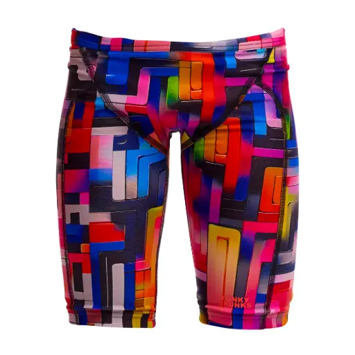 Funky Trunks - Miniman Jammers (Toddler Boy's) - Putty Rules