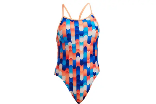 [FKS030L7182110] Funkita - Single Strap One Piece (Ladies)- Tail End