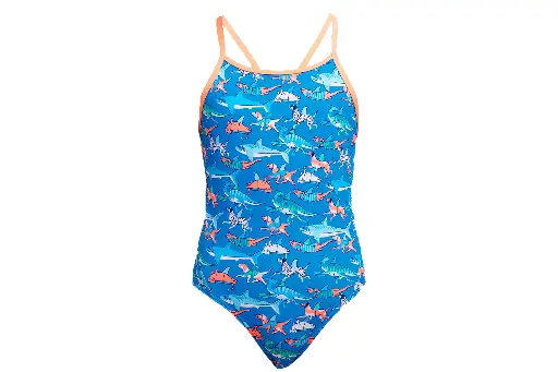 Funkita - Diamond Back One Piece (Ladies)- Fin Swimming