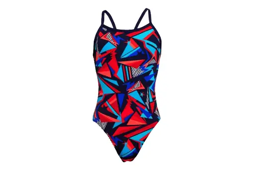 [FS15L7164908] Funkita - Single Strap One Piece (Ladies)- Patriot Beat