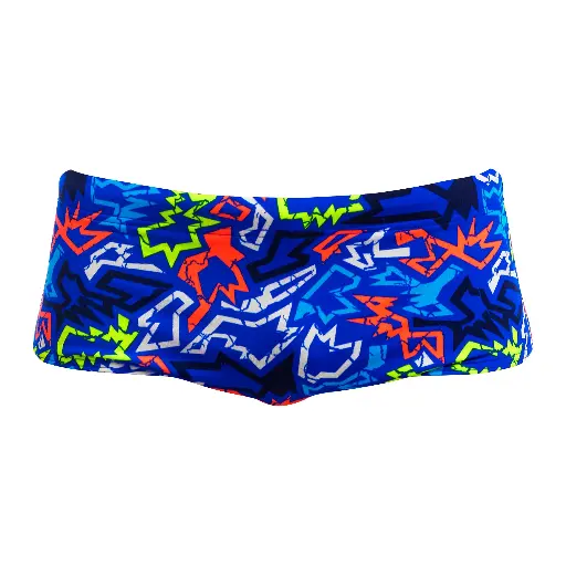 [FTS015B7178826] Funky Trunks - Trunks Sidewinder (Boy's)- Broken Hearts